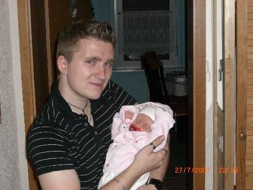 Ich mit Nichte 2007